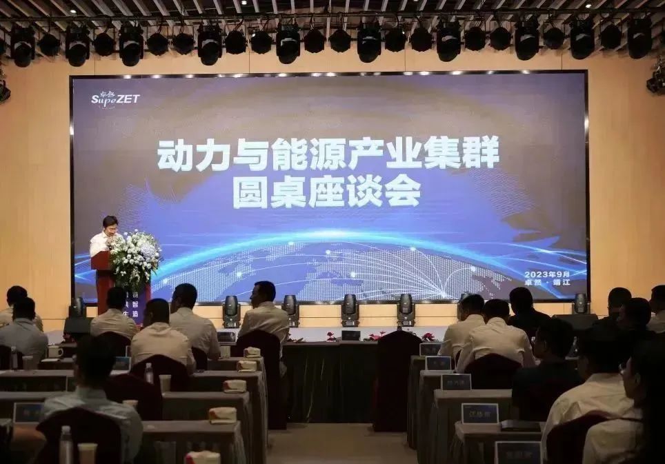 新能源 新动力 新未来|尊龙时凯股份“动力与能源产业集群”圆桌座谈会顺利召开